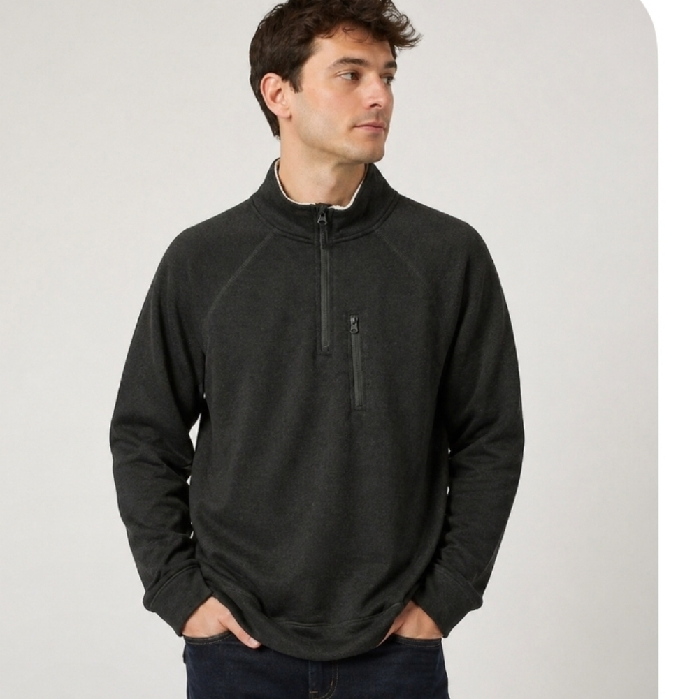 OLD RIVER Pullover Jacket 1/4 Zip Large